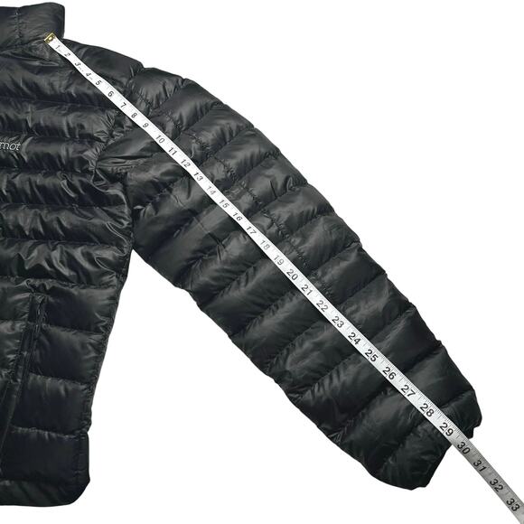 Marmot | Men | Azos Black 700 Duck Down Fill Winter Puffer Jacket | Size XL - Picture 7 of 15